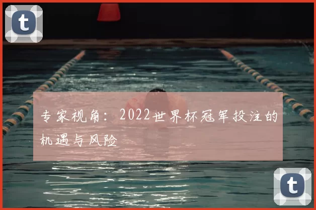 专家视角:2022世界杯冠军投注的机遇与风险